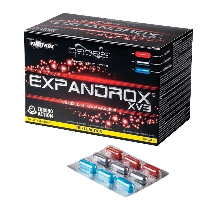 Nanox Nutriceuticals Expandrox XV3 189 caps