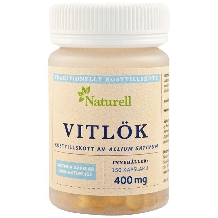 Naturell Valkosipuli 400 mg 150 kapselia