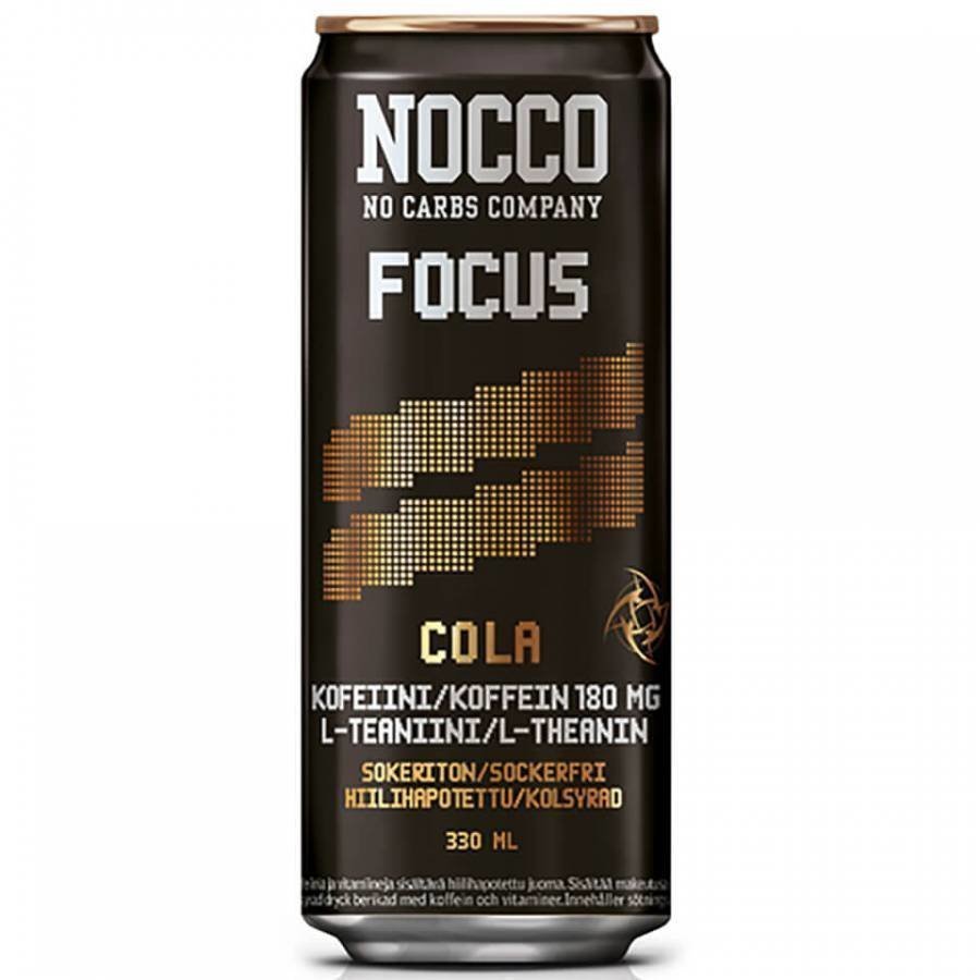 Nocco Focus 4 X 330 Ml 4 X 330 Ml Cola