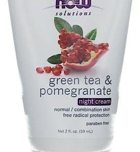 Now Foods Green Tea & Pomegranate Yövoide