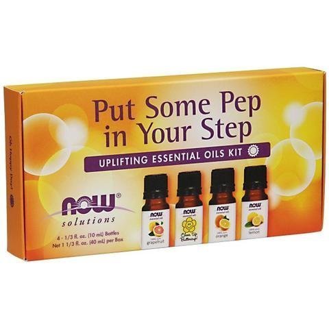 Now Foods Put Some Pep In Your Step Essential Oils Kit