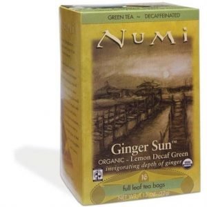 Numi Decaf Ginger Green Luomu Tee