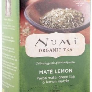 Numi Mate Lemon Green Luomu Tee