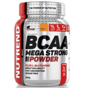 Nutrend Bcaa Mega Stron G Powder 500 G Oranssi