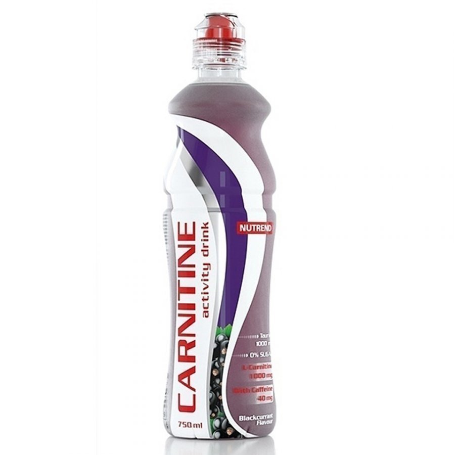 Nutrend Carnitine Activity Drink With Caffeine 750 Ml Green Tea And Elderflower