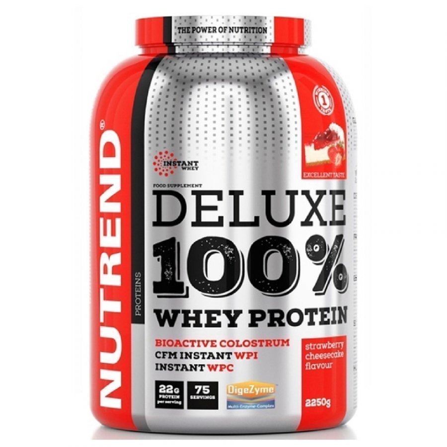 Nutrend Deluxe 100 % Whey 2250 G Chocolate Brownies