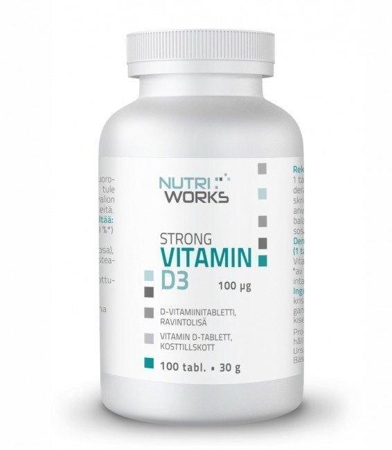 Nutri Works Strong Vitamin D3