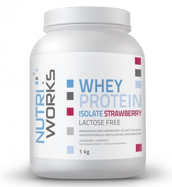 Nutri Works Whey Protein Isolate (laktoositon)