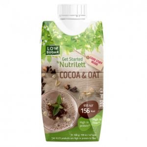 Nutrilett Cocoa & Oat Vlcd Ateriankorvikejuoma 330 Ml