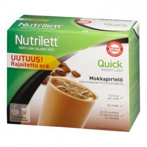 Nutrilett Mokkapirtelö 25kpl 825g