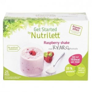 Nutrilett Raspberry Quark Shake Vlcd 25x33g