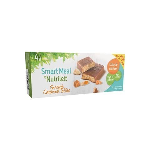 Nutrilett Smooth Caramel Patukka 4-Pack