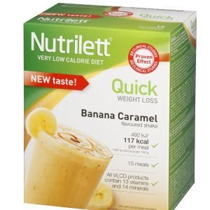 Nutrilett Vlcd Shake Banana-Caramel Pirtelö 15 X 33 G