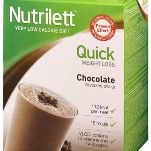 Nutrilett Vlcd Shake Chocolate Pirtelö 15 X 33 G