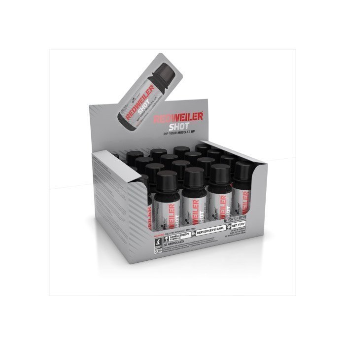 Olimp 20 x Redweiler shot 60 ml