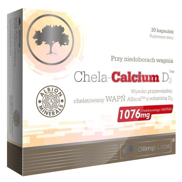 Olimp Chela-Calcium D3 30 kapselia