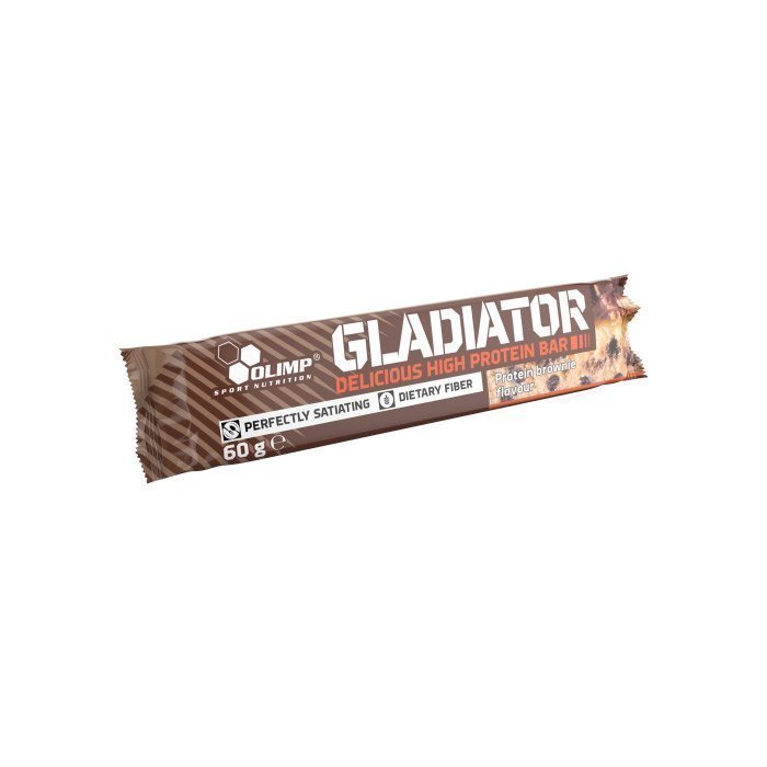 Olimp Gladiator Bar 60 g Brownie