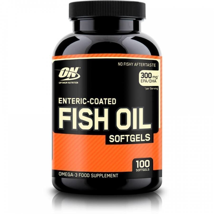 Optimum Nutrition Enteric Coated Fish Oil 200 Softgels