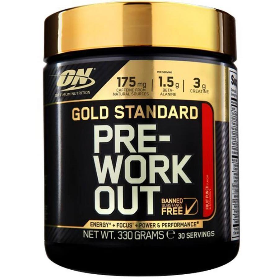 Optimum Nutrition Gold Standard Pre Workout 330 G Tuubi Omena