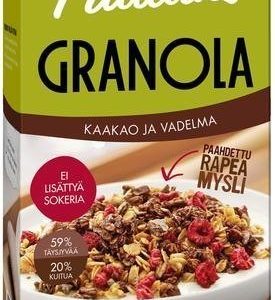 Pauluns Granola Kaakao & Vadelma