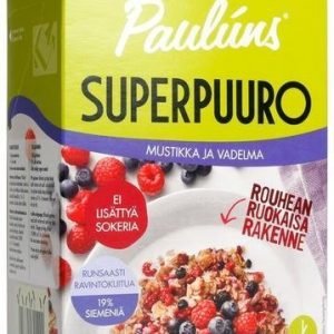 Pauluns Superpuuro Mustikka-Vadelma