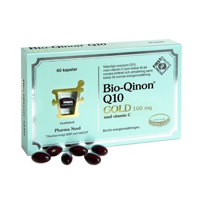 Pharma Nord Bio-Qinon Q10 Gold 100mg 60 kapselia