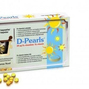 Pharma Nord D-Pearls D-vitamiini 20 µg