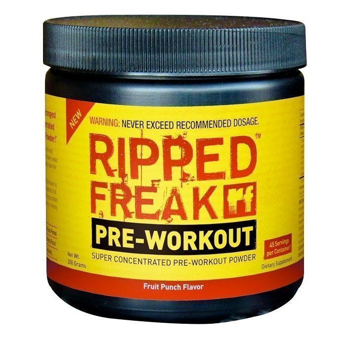 PharmaFreak Ripped Freak PWO 200 g Blue Raspberry