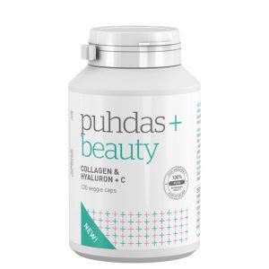 Puhdas+ Collagen & Hyaluron + C 120 Vegekaps