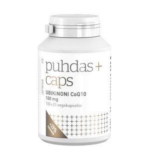 Puhdas+ Coq10 Ubikinoni 100 Mg 100+25 Kaps