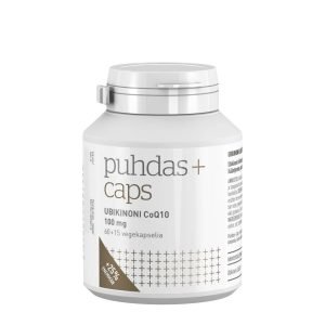 Puhdas+ Coq10 Ubikinoni 100 Mg 60+15 Kap