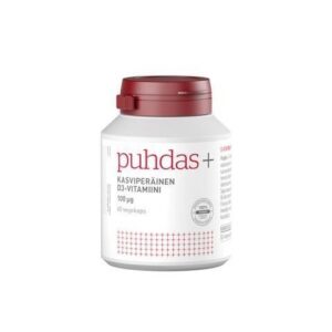 Puhdas+ Kasviperäinen D3-Vitamiini 100 Mikrog