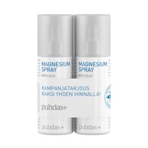 Puhdas+ Magnesium Spray Nivelille 150ml Tuplapakkaus