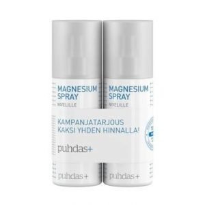 Puhdas+ Magnesium Spray Nivelille 2-Pack