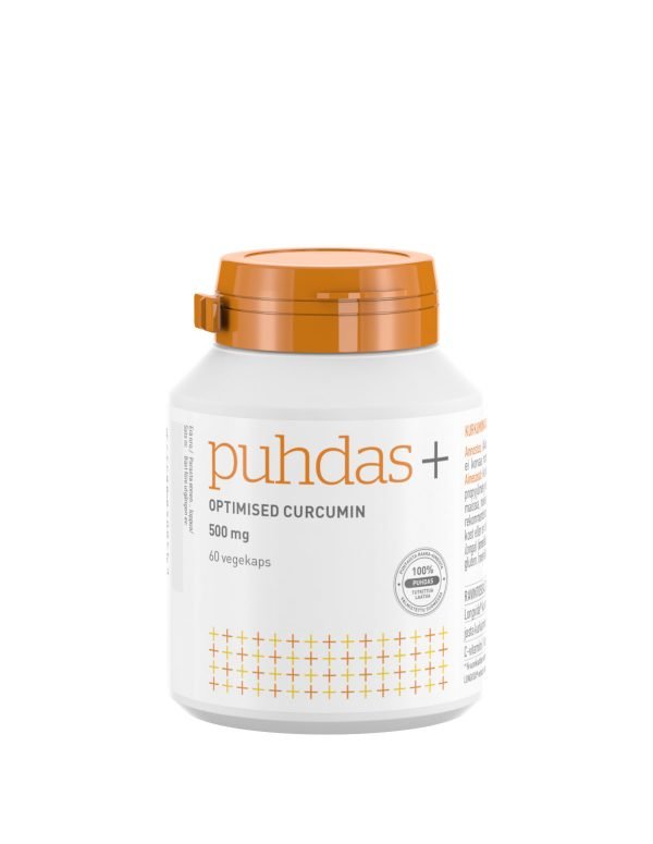 Puhdas+ Optimised Curcumin 500 Mg 60 Kaps