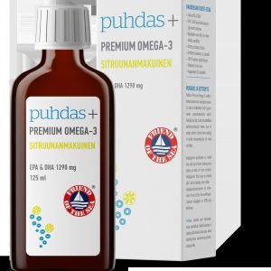 Puhdas+ Premium Omega 3 1500 Mg 125 Ml