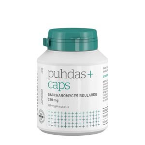 Puhdas+ Saccharomyces Boulardii 250 Mg 60 Kaps