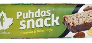 Puhdas Snack Luomu Patukka Sitruuna & Inkamarja