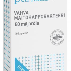 Puhdas+ Vahva Maitohappobakteeri 50 Mrd 10 Kaps Travel