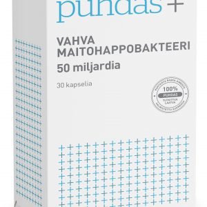 Puhdas+ Vahva Maitohappobakteeri 50 Mrd 30 Kaps