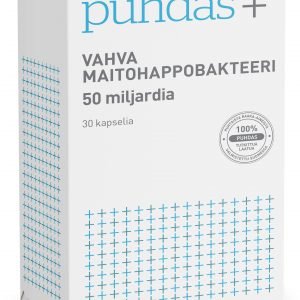 Puhdas+ Vahva Maitohappobakteeri 50 Mrd 30 Kaps