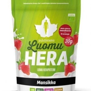 Puhdistamo Luomu Heraproteiini Mansikka