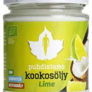 Puhdistamo Luomu Neitsytkookosöljy Lime