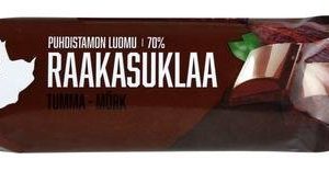 Puhdistamo Luomu Tumma Raakasuklaapatukka