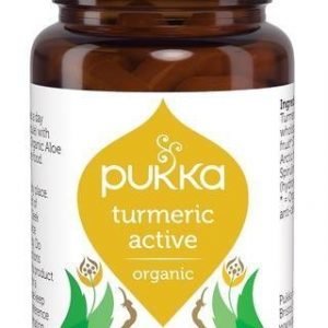 Pukka Turmeric Active Kurkumakapselit