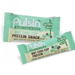 Pulsin Mint Choc Chip Protein Snack