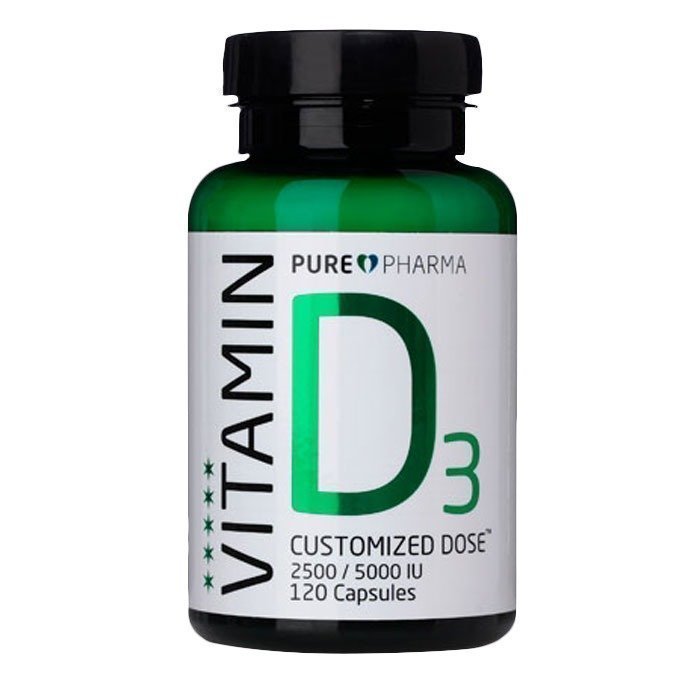 PurePharma D3 120 kapselia