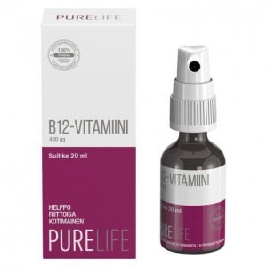 Purelife B12-Vitamiinisuihke 20 Ml