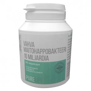 Purelife Vahva Maitohappobakteeri 10 Miljardia 60 Kpl / 23 G