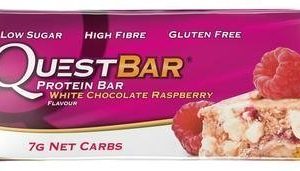 Quest Bar Proteiinipatukka White Chocolate Raspberry